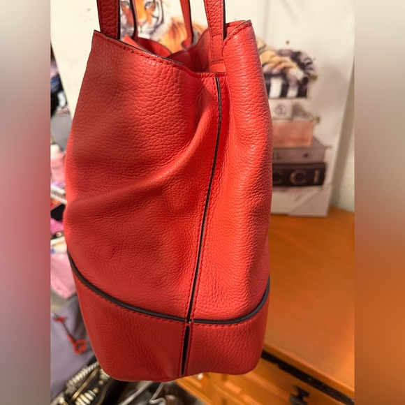 Kate Spade MaryAnne Coral Leather Shoulder Bag - Picture 6 of 14